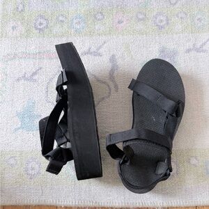 SOLD Teva Black Women's Sandals